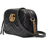 Сумка Gucci GG Marmont Small Matelassé Shoulder Bag Black, черный - фото 2