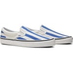 Кеды Vans Classic Slip-On 98 DX Anaheim Factory - Blue Stripes, синий - фото 8