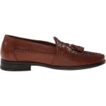 Лоферы Strafford Woven Moc Toe Loafer Nunn Bush, коньяк - фото