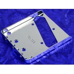 Тонкая хромированная пластина моста Fender '60s Style Tele Thinline, 0053675000 Fender Telecaster Bridge Plate 005-3675-000 - фото