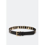 Ремень DOLCE&GABBANA Logo lettering belt, черный - фото 3