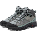 Походная обувь Salomon Quest Rove GORE-TEX, цвет Quarry Quiet Shade Black - фото