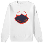 Толстовка Moncler Large Logo Crew Sweat - фото