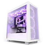 Корпус NZXT H7 Flow, Mid Tower, белый - фото 2