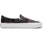 Кеды Vans Kith x Vault OG Classic Slip-On LX Bandana - Moonless Night, фиолетовый - фото