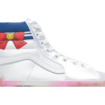 Кеды Vans Sailor Moon x Sk8-Hi Stacked Pretty Guardian - Silver, белый - фото 2