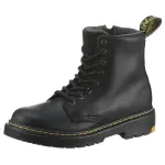 Ботинки на шнуровке DR. MARTENS "1460 J Black Yellowstone", с внутренней молнией, черный - фото