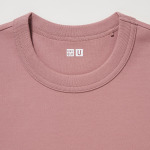 Футболка Uniqlo U-образной формы, бежевый - фото 5