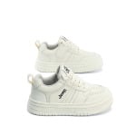 Детские кроссовки для скейтбординга Kids Low-top White Jeep, бежевый - фото 5