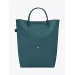 Сумка тоут Longchamp Le Pliage Green Medium Top Handle, цвет peacock - фото 4