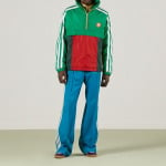 Adidas X Повседневные брюки мужские светло-синие Gucci, светло-голубой - фото 2