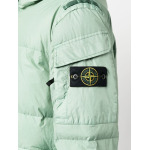 Stone Island пуховик с нашивкой Compass, зеленый - фото 5