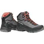 Кроссовки Rush TRK LT GTX Woman серо-коралловые SCARPA, цвет grau - фото