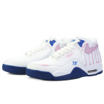 Кроссовки Nike Flight Legacy Vintage Basketball Shoes Men Mid-top Blue/White/Pink, синий/белый/розовый - фото 3