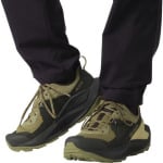 Походные кроссовки Elixir Gore-Tex мужские Salomon, цвет Black/Dried Herb/Southern Moss - фото 5