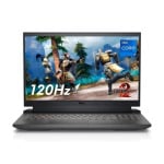 Ноутбук Dell G15 5520, 15.6" FHD 120 Гц, 16 ГБ/512 ГБ, Core i7-12700H, RTX 3060, чёрный, английская клавиатура - фото