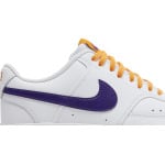 Кроссовки Nike Court Vision Low 'White Electro Purple', белый - фото 2