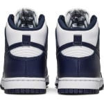 Кроссовки Nike Dunk High 'Midnight Navy', синий - фото 6