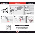 Зеркало на руль Городской велосипед Zéfal Cyclop - Складное зеркало ZEFAL, черный / черный / черный - фото 5