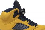 Air jordan 5 michigan 2019 hot sale