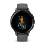 Умные часы Garmin Venu 3S, 1.2", Wi-Fi, темно-серый - фото 2