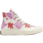 Кроссовки Converse Wmns Chuck 70 High Bright Embroidery, кремовый - фото