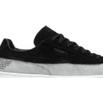 Кроссовки Puma Stampd x Suede Classic White Black, черный - фото 2