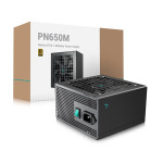 Блок питания DeepCool PN650M, 650 Вт, чёрный - фото