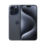 Смартфон Apple iPhone 15 Pro, 256 ГБ, Blue Titanium - фото