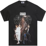 Футболка Kith For Star Wars Classic Vintage Tee 'Black', черный - фото