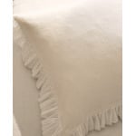 Чехол для подушки Zara Home With Pleated Ruffle, белый - фото 5