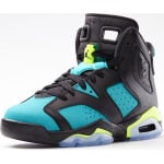 Кроссовки Air Jordan 6 Retro GG Turbo Green, черный - фото 4