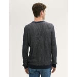 Толстовка STRICKPULLOVER MIT STRUKTUR TOM TAILOR, темно-синий - фото 4