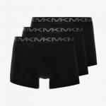 Боксеры мужские Michael Kors Stretch Factor Core Trunk 3 Pack, черный - фото