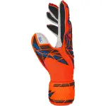 Вратарские перчатки Reusch "Finger Support Junior", расширенного кроя, синий - фото 3