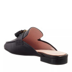 Туфли loafer open back smooth leather Coccinelle, черный - фото 2