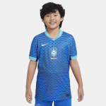 Джерси Nike Brazil 2024 Stadium Away, цвет Soar/Light Retro/Dynamic Yellow - фото