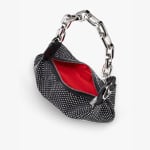 Сумка через плечо из кожи Le 54 с цепочкой Christian Louboutin, черный - фото 3