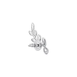 Серьги Tiffany & Co. x Paloma Picasso Olive Leaf Climber, серебро - фото 3