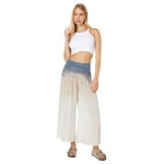 Капри Hard Tail, Flat Waist Boho Capris in Rayon Voile - фото 4