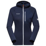 Флисовая жилетка Mammut Women's Aenergy Light Midlayer Hooded, цвет Marine - фото