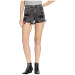 Шорты Blank NYC, The Barrow High-Rise Washed Out Distressed Shorts in Stormi - фото