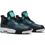 Кроссовки Air Jordan 4 Retro BG Teal, зеленый - фото 8