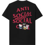 Футболка Anti Social Social Club x Hello Kitty And Friends Tee 'Black', черный - фото 2