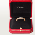 Обручальное кольцо Cartier D'amour, розовое золото - фото 6