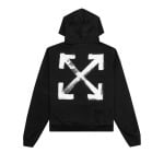 Худи Off-White Paint Arrow Skate Hoodie 'Outerspace White', белый - фото 2