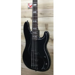 Новая бас-гитара Fender Artist Series Duff McKagan Deluxe Precision Black с сумкой для переноски Precision Bass - фото 2