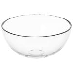 Сервировочная миска из стекла IKEA BLANDA Serving Bowl 20 см. - фото