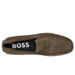 Лоферы BOSS Noel Suede Penny Loafer Moccasins - фото 2