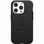 Чехол UAG Civilian для iPhone 15 Pro, Black - фото 2